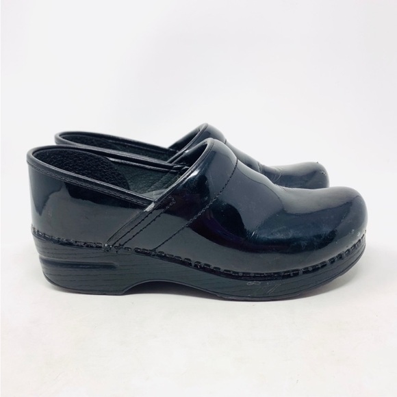 Dansko Patent Leather Clogs - Picture 2 of 10